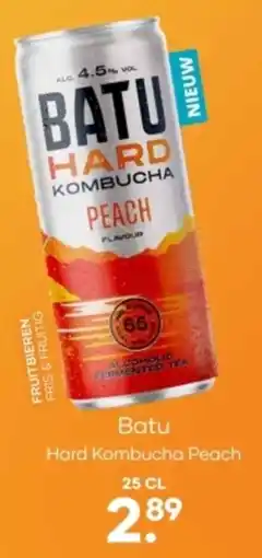 Mitra Batu Hard Kombucha Peach aanbieding