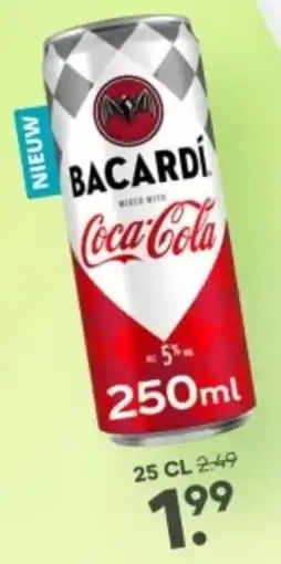 Mitra Bacardi Coca-Cola aanbieding