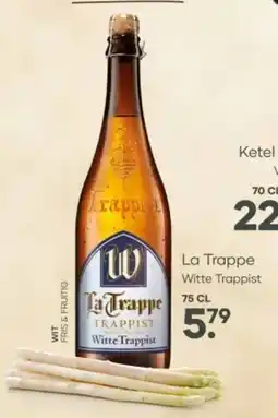 Mitra La Trappe Witte Trappist aanbieding