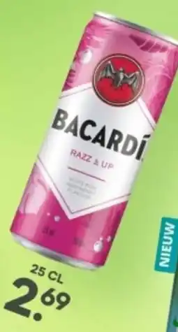 Mitra Bacardi Razz & Up aanbieding