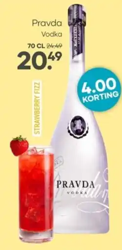Mitra Pravda Vodka aanbieding