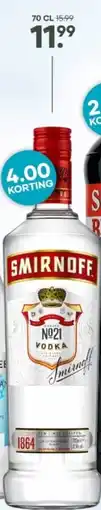 Mitra Smirnoff vodka aanbieding