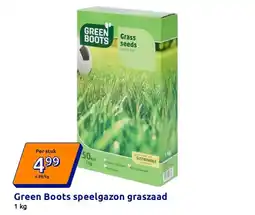 Action Green Boots speelgazon graszaad aanbieding