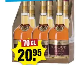 Dirck 3 Bouquet V.S. Cognac 70 cl aanbieding