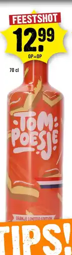 Dirck 3 Tompoesje Oranje Shot 70 cl aanbieding