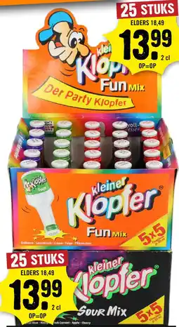 Dirck 3 Kleiner Klopfer Sour Mix 25 x 2 cl aanbieding