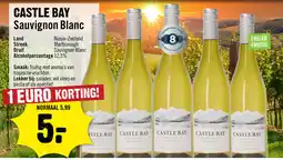 Dirck 3 Castle Bay Sauvignon Blanc 75 cl aanbieding