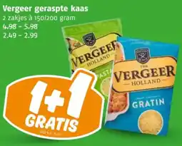 Poiesz Vergeer geraspte kaas aanbieding