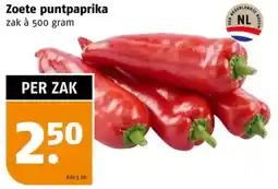 Poiesz Zoete puntpaprika aanbieding