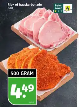 Poiesz Rib of Haaskarbonade aanbieding