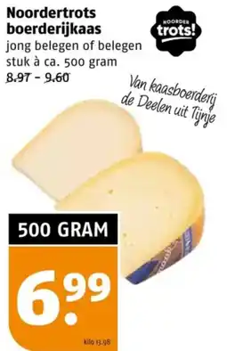 Poiesz Noordertrots boerderijkaas aanbieding