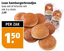 Poiesz Luxe hamburgerbroodjes aanbieding