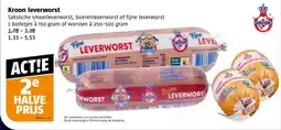 Poiesz Kroon Leverworst aanbieding