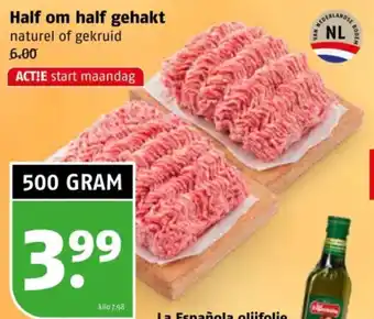 Poiesz Half om half gehakt aanbieding