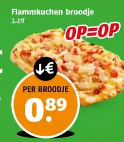 Poiesz Flammkuchen broodje aanbieding