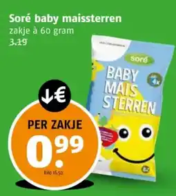 Poiesz Soré baby maissterren aanbieding