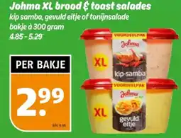 Poiesz Johma XL brood & toast salades aanbieding