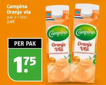 Poiesz Campina Oranje vla aanbieding