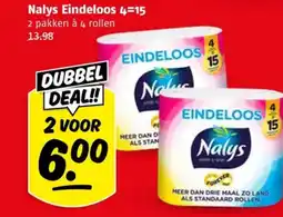 Poiesz Nalys Eindeloos 4=15 aanbieding
