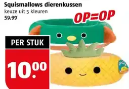 Poiesz Squismallows dierenkussen aanbieding