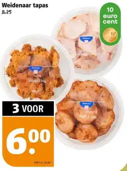 Poiesz Weidenaar tapas aanbieding