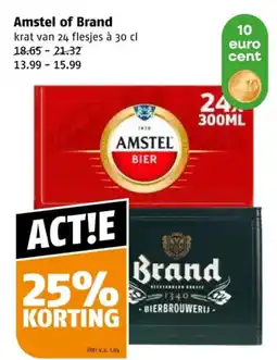 Poiesz Amstel of Brand aanbieding