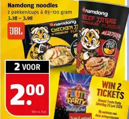 Poiesz Namdong noodles aanbieding