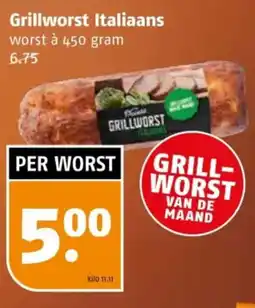 Poiesz Grillworst Italiaans aanbieding
