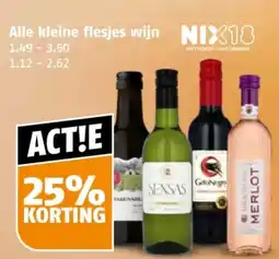 Poiesz Alle kleine flesjes wijn aanbieding