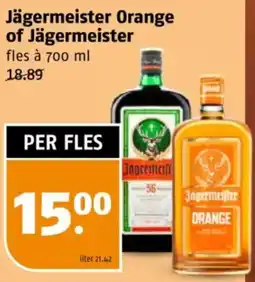 Poiesz Jägermeister Orange of Jägermeister aanbieding