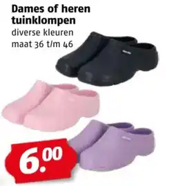 Poiesz Dames of heren tuinklompen aanbieding