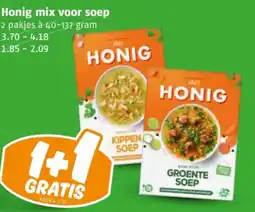 Poiesz Honig mix voor soep aanbieding