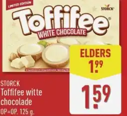 ALDI Storck Toffifee witte chocolade aanbieding