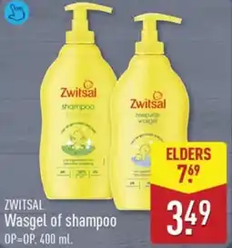 ALDI Zwitsal Wasgel of shampoo aanbieding