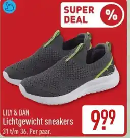 ALDI Lily & Dan Lichtgewicht sneakers aanbieding