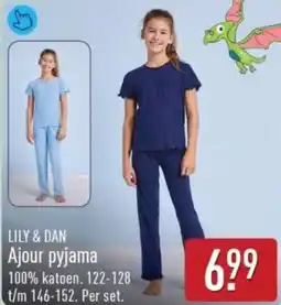 ALDI Lily & Dan Ajour pyjama aanbieding