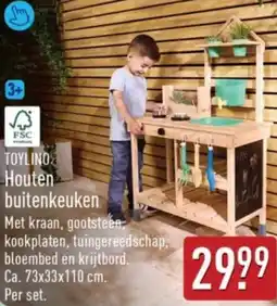 ALDI Toylino Houten buitenkeuken aanbieding