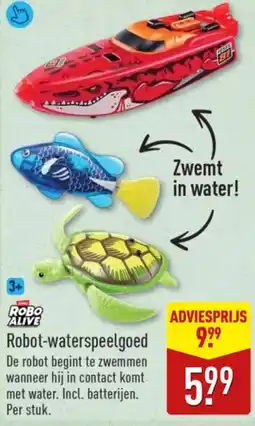 ALDI Robot-waterspeelgoed aanbieding