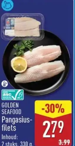 ALDI Golden seafood Pangasius- filets aanbieding