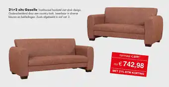 2 1/2 + 2 zits Gazelle