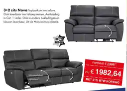 Woonsquare 3+2 zits Nova aanbieding