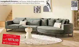 Woonsquare Loungebank Provence aanbieding