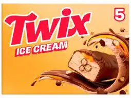 Hoogvliet Twix Ice cream aanbieding