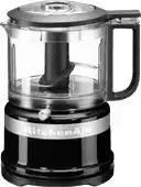 Bol.com KitchenAid 5KFC3516EOB - Hakmolen - Onyx Black - 830ml aanbieding