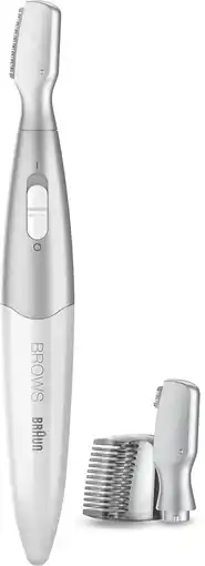 Bol.com mini-precisie wenkbrauwtrimmer - braun - FG1106 aanbieding
