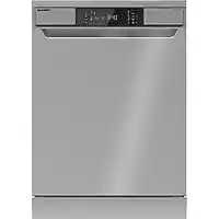 Bol.com Sharp QWNA1BF47ESEU - Vrijstaande vaatwasser - Zilver - 13 couverts - 47 dB aanbieding