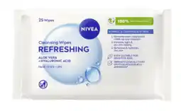 De Online Drogist Nivea 3 in 1 Verfrissende Reinigingsdoekjes 25ST aanbieding