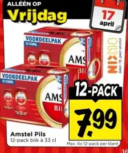 Vomar Voordeelmarkt Amstel Pils aanbieding