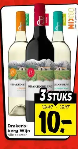 Vomar Voordeelmarkt Drakens- berg Wijn aanbieding