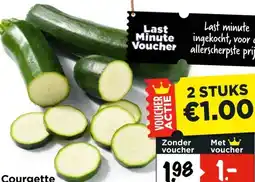 Vomar Voordeelmarkt Courgette aanbieding